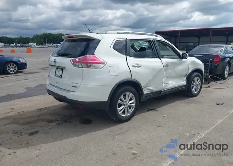 2014 Nissan Rogue Sv из США, поврежденный, VIN 5N1AT2MV2EC764723